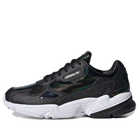 (WMNS) adidas W Falcon 'Core Black Cloud White Mystery Ruby' EF5517