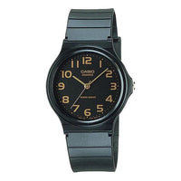 CASIO MQ-24 Series Casual College Waterproof Quartz 38.8mm Resin Strap Watch MQ-24-1B2LDF