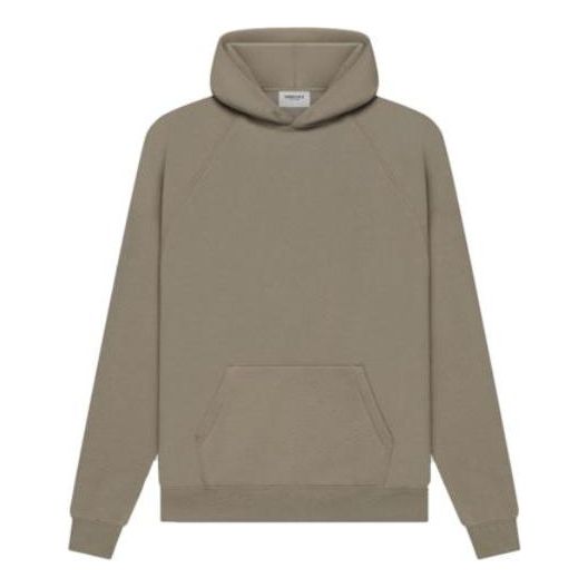 هودي أساسيات Fear of God، لون بني رمادي، 192SP212007F