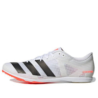 adidas Distancestar Spikes 'White Black Orange' FY4094