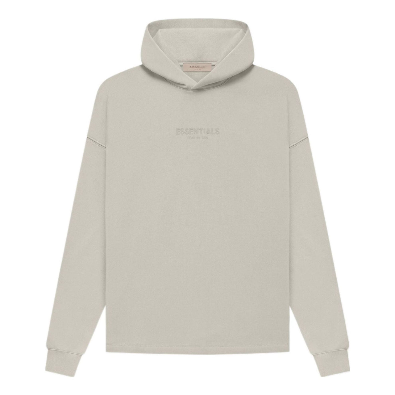 هودي مريح من Fear of God Essentials FW22 "دخاني" FOG-FW22-026