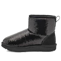 (GS) UGG Classic Mini 'Mirror Ball Boots' 1143708K-BLK