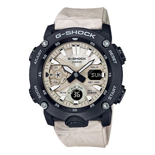 CASIO G-Shock Analog-Digital 'Black White' GA-2000WM-1APR-PERSON