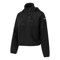 (WMNS) AS W NK Run DVN Reflective JKT Black DD6463-010