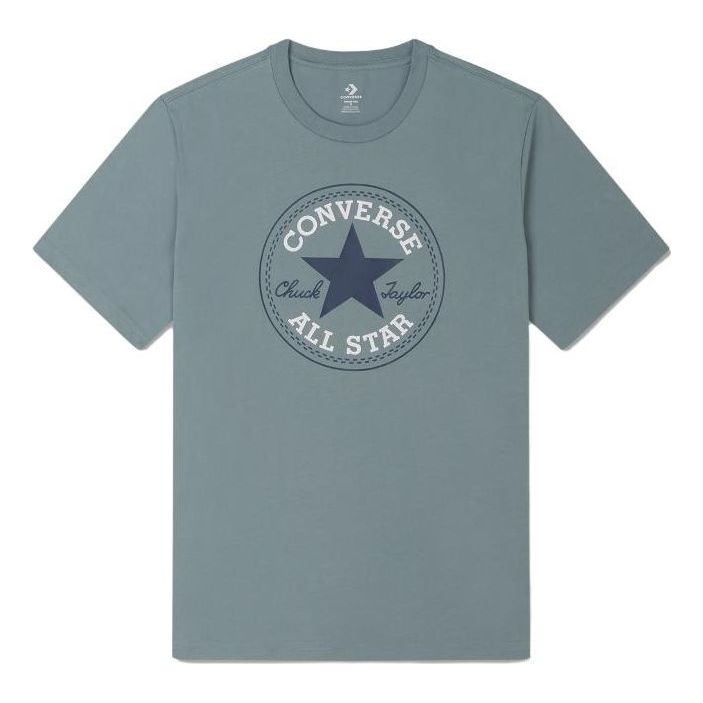 Converse Go-To All Star Patch Logo Standard Fit T-Shirt 'Blue' 10025459-052