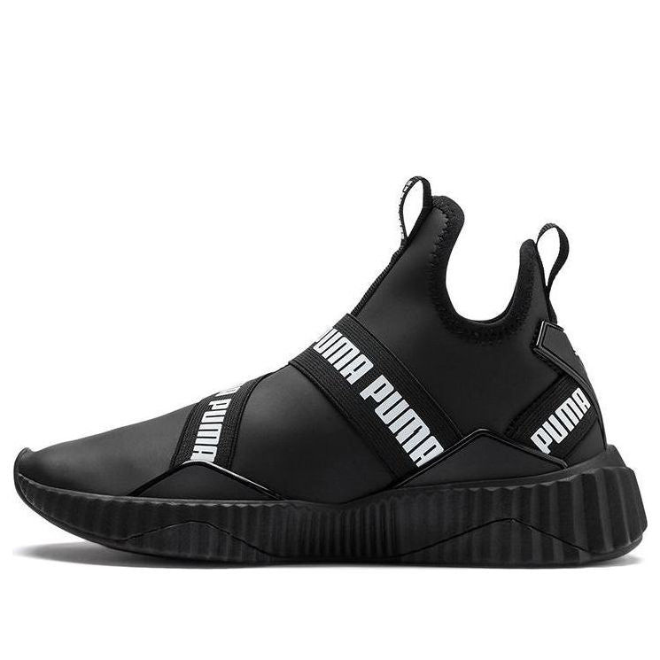 (WMNS) PUMA Defy Mid 'Matte Black' 192845-01