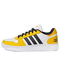 (WMNS) adidas Hoops 2.0 'White Yellow Black' H01212