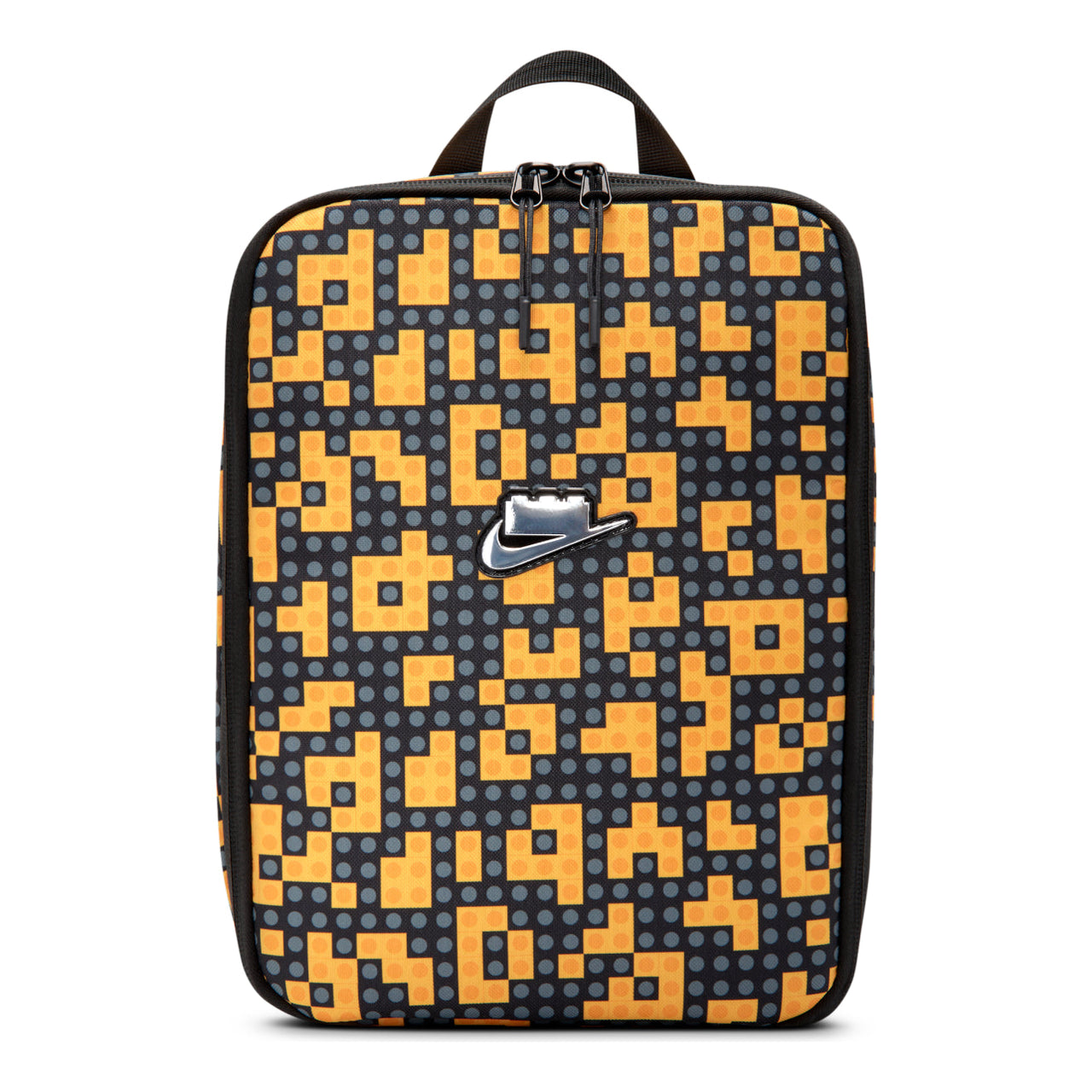 (GS) Nike x LEGO Collection Shoebox Bag 'University Gold Black' IO7658-739