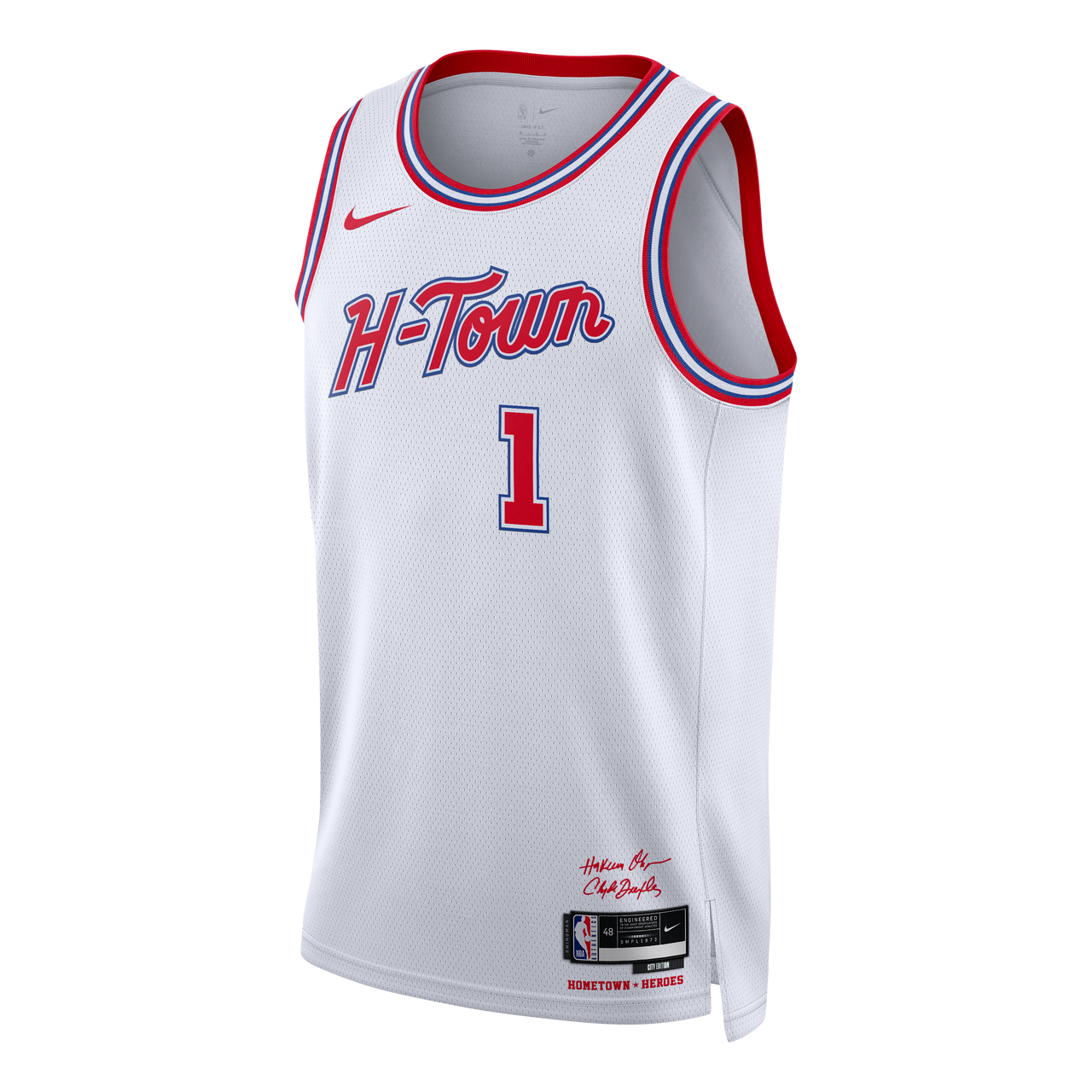 Nike Houston Rockets City Edition 2023/24 Dri-FIT NBA Swingman Jersey 'White' DX8503-107
