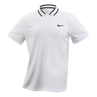 Nike As M Nkct Df Vctry Casual Sports lapel Short Sleeve Polo Shirt White CW6850-100