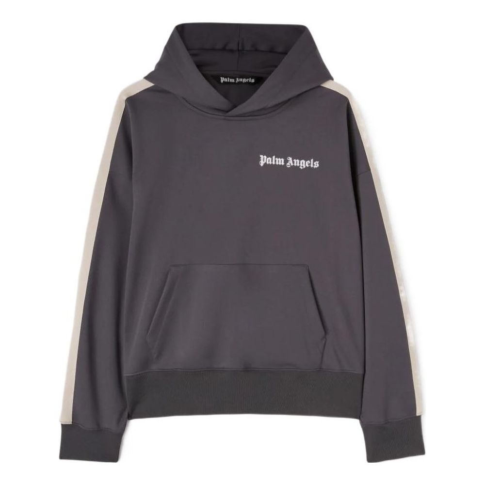 Palm Angels Classic Hoodie 'Dark Grey Off White' PMBD043F22FAB0010703