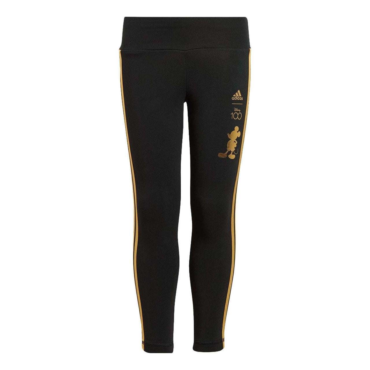 (PS) adidas x Disney 100 Leggings Asia Sizing 'Black Gold' IJ9337