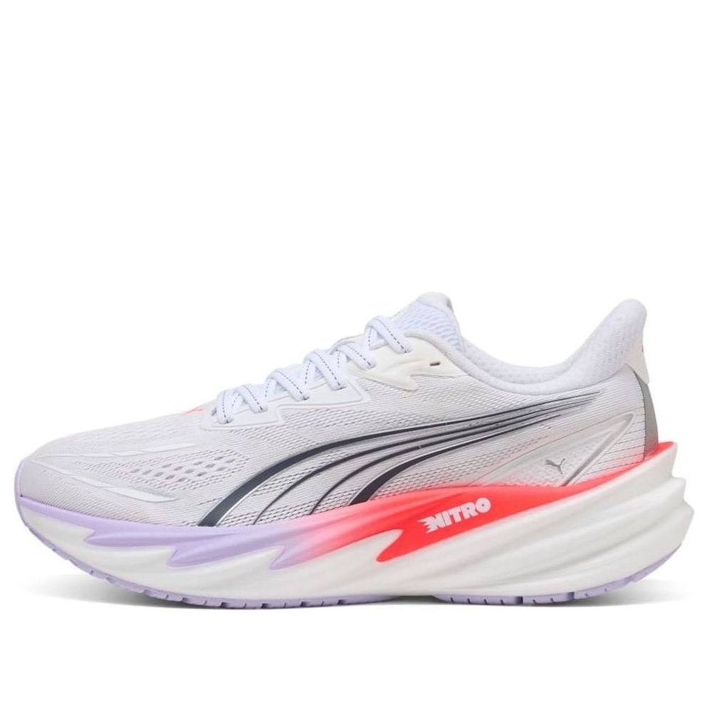 (WMNS) PUMA Velocity Nitro 5 'White Ultra Red' 312945-05