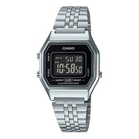 Casio Standard Classic Retro Digital Watch 'Silver Black' LA680WA-1B