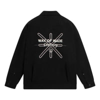 Li-Ning Way Of Wade Logo Corduroy Jacket 'Black' AJMS065-1