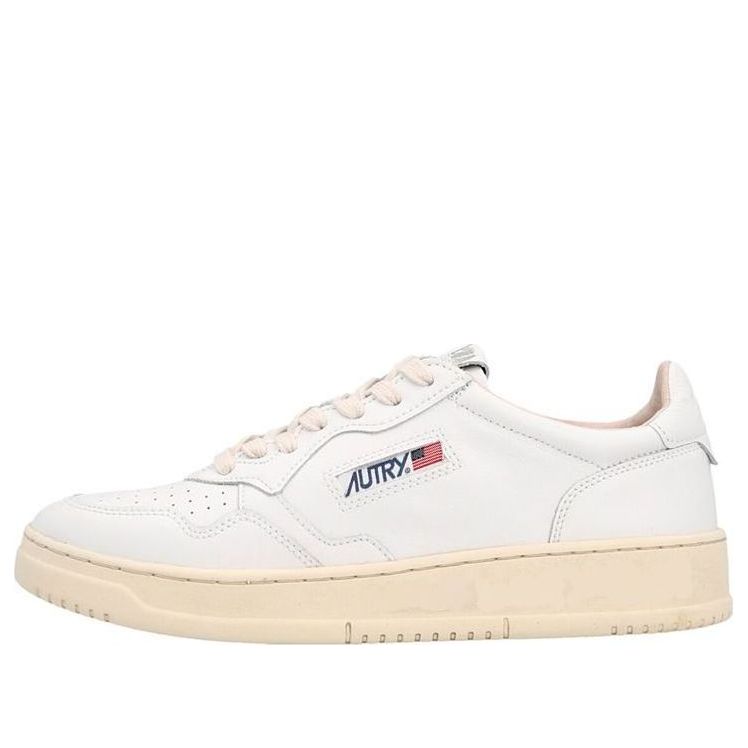AUTRY Medalist Leather Trainers 'White' AULM-LD06
