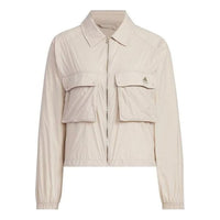 (WMNS) adidas Modern Tech Sport Jacket Asia Sizing 'Beige' JI9800