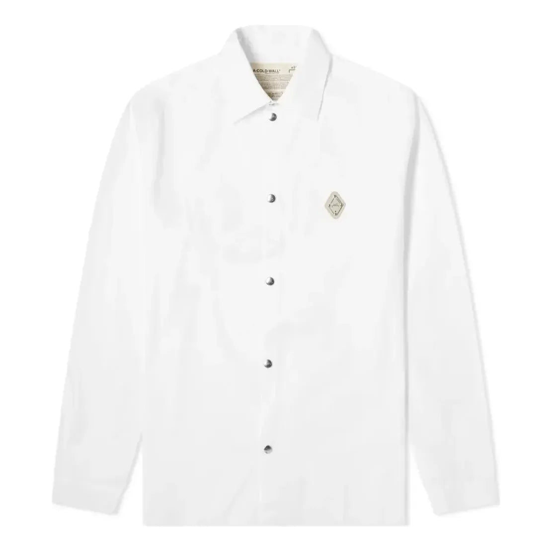 A-COLD-WALL* Rhombus Logo Shirt 'White' ACWMSH002-WHTE