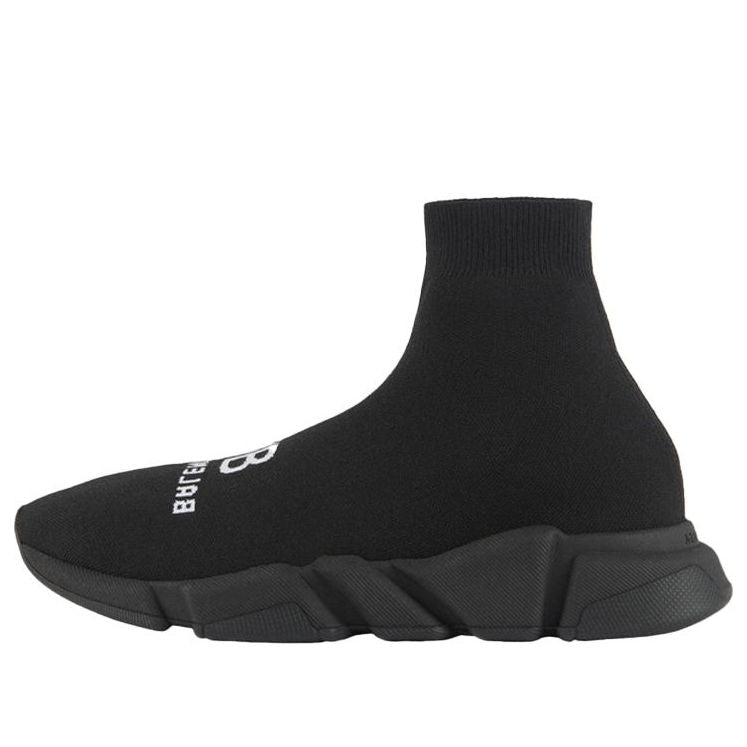 Balenciaga Recycled Speed Sneaker 'Knittted Black' 617238W2A511000