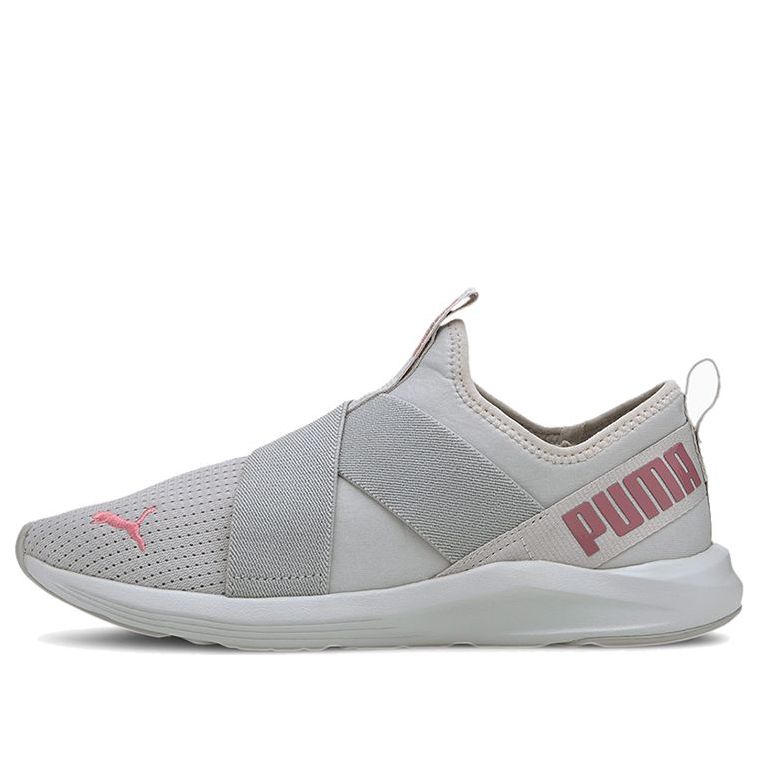 (WMNS) PUMA Prowl Slip On Low Top Running Shoes 'Grey Rose' 193078-09