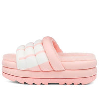 (WMNS) UGG Maxi Slide Logo 'Pink Scallop' 1127067-PSLP