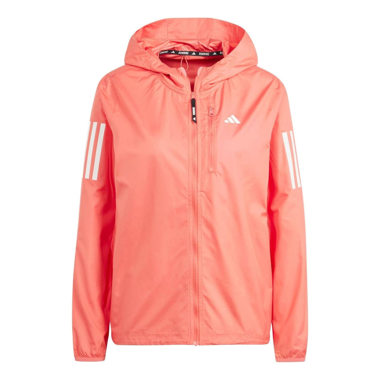 (WMNS) adidas Own The Run Jacket Asia Sizing 'Pink' IN1578