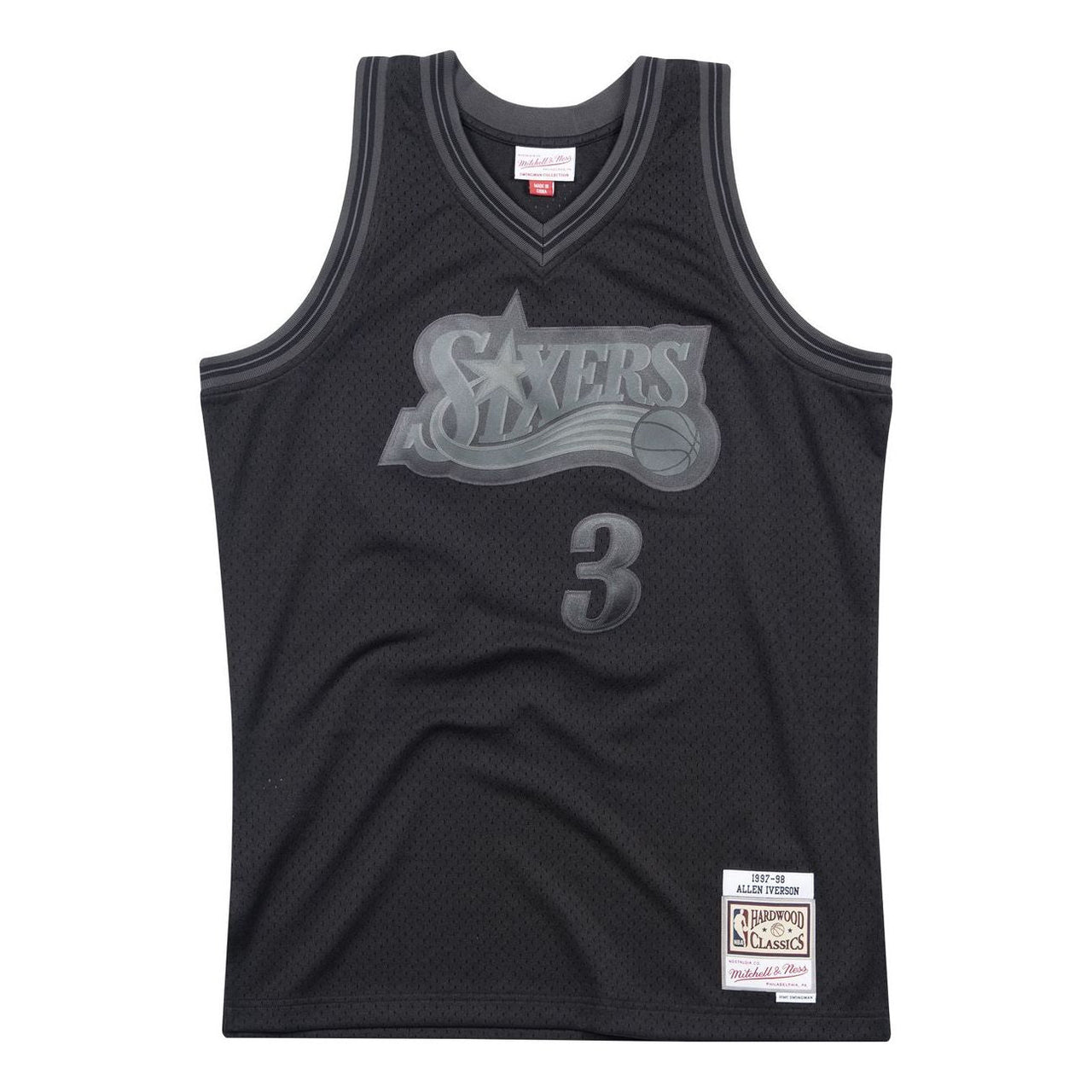 Mitchell & Ness x NBA Philadelphia 76ers 97-98 Swingman Jersey 'Allen Iverson' BA8A2L-P76-K-MLN