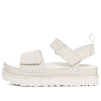 (WMNS) UGG Goldenstar Flatform Sandal 'White' 1117954-WHT