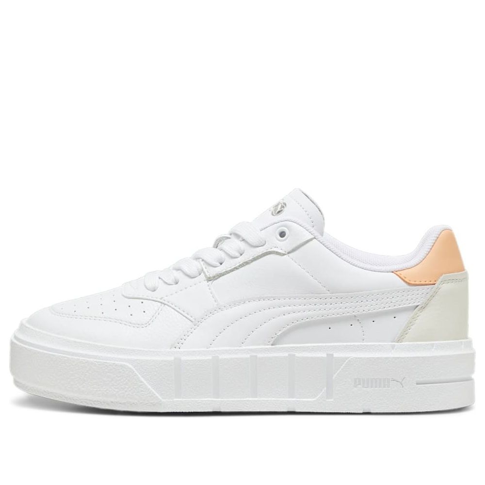 (WMNS) PUMA Cali Court Leather 'White Peach Fizz' 393802-12