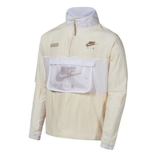 Nike Air Woven Lined Windbreaker Jacket 'Sail' DM5214-113