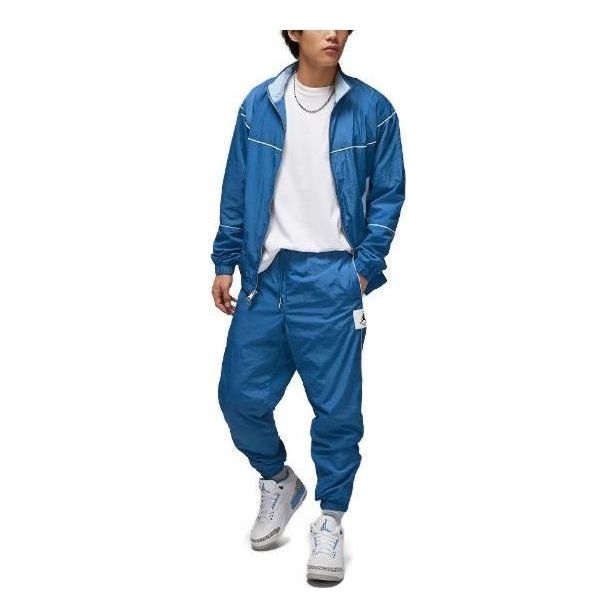 Air Jordan Essential Statement Warm Up Pants Asia Sizing 'Blue' DV7623-485