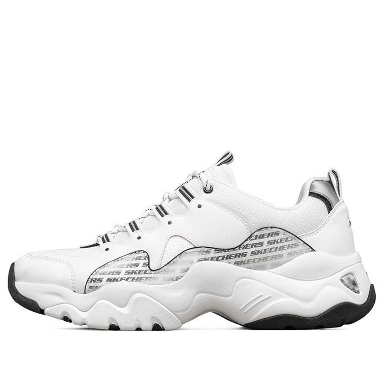 Skechers D Lites 3.0 Low-Top Running Shoes White/Black 237157-WBK