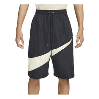 Nike Swoosh Woven Shorts 'Black' FB7870-010
