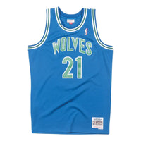 Mitchell & Ness x NBA Minnesota Timberwolves 1995-96 Road Swingman Jersey 'Kevin Garnett 21' SMJYGS18182-MTIROYA95KGA