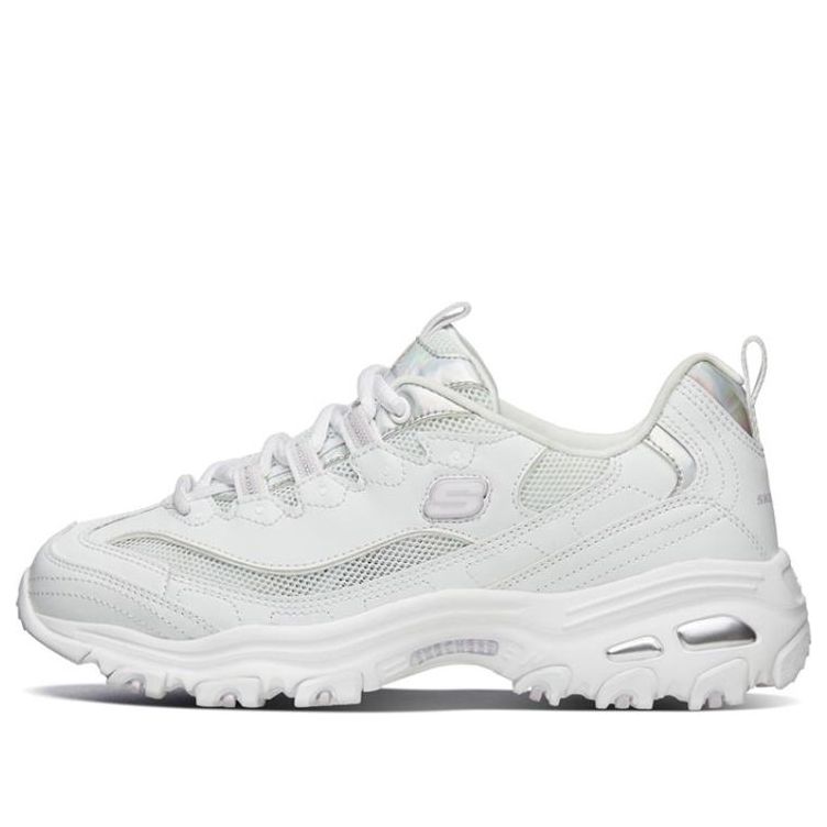 (WMNS) Skechers D Lites 1.0 GS White 66666200-WHT