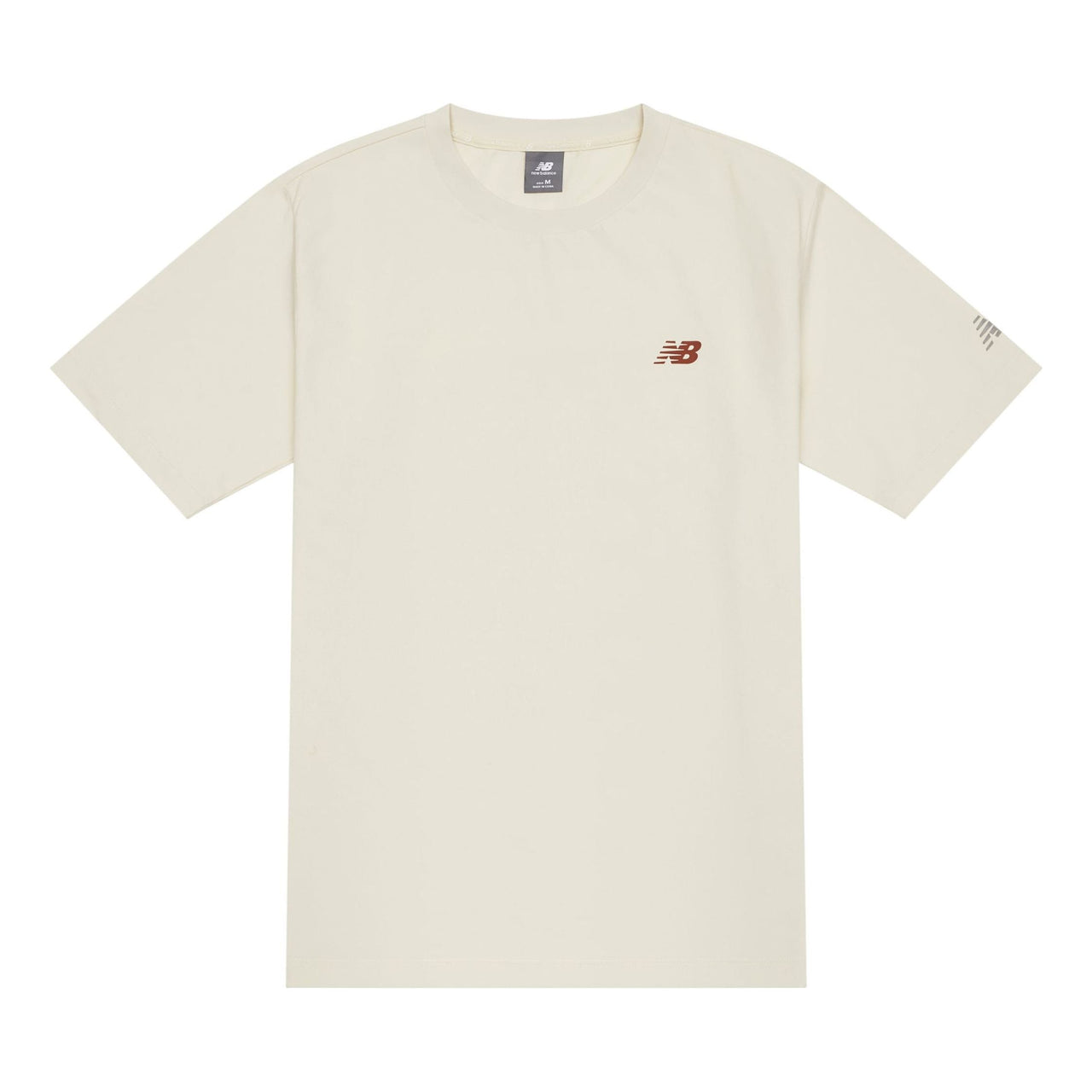 New Balance HyperSports Logo T-shirt Asia Sizing 'Cream' NEE25111-CRE