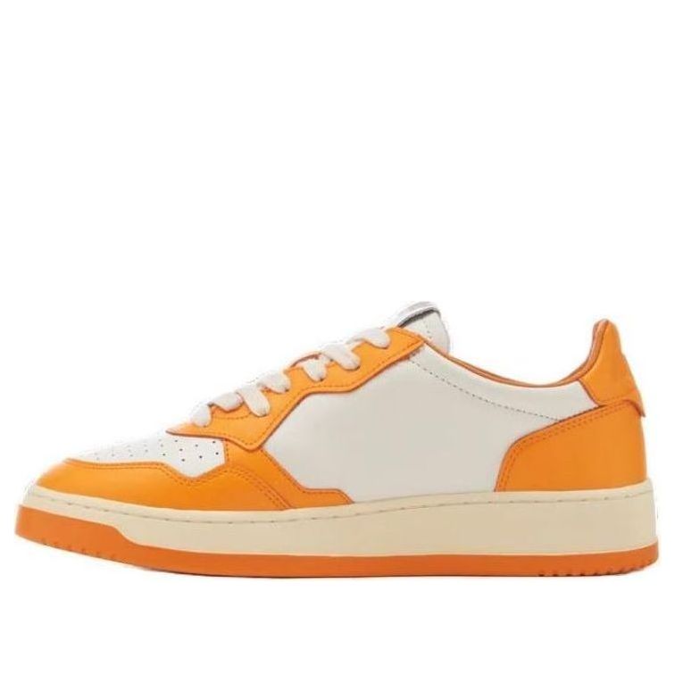 AUTRY Medalist Low Bicolor 'White Yellow' AULM-WB06