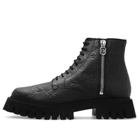 Gucci GG leather boot 'Black' 699584-AACJC-1000
