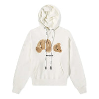 Palm Angels Kill The Bear Popover Hoodie 'Off White Brown' PMBB058C99FLE0010360