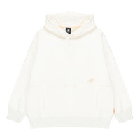 (WMNS) New Balance Classic Lifestyle Plain Hoodie 'White' AWT23322-CIC