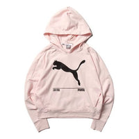 (WMNS) PUMA Casual Sports Breathable Hoodie Pink Red 582780-17