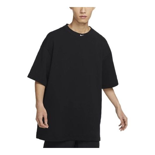 Nike Sportswear Circa Logo T-Shirt Asia Sizing 'All Black' DX0188-010