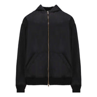 Balenciaga 3B Sports Icon Padded Zip-Up Hoodie 'Black' 698867TMO131000