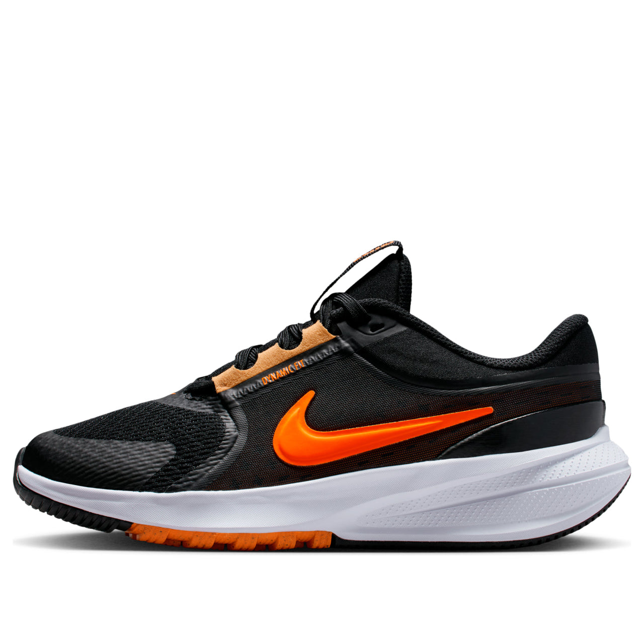 (GS) Nike Star Runner 5 'Black Total Orange' HF7004-006