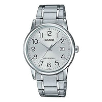 CASIO DRESS Series Retro Sports Watch Silver Analog MTP-V002D-7BUDF