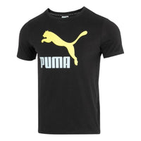 PUMA Classics Logo T-shirt 'Black' 621980-74