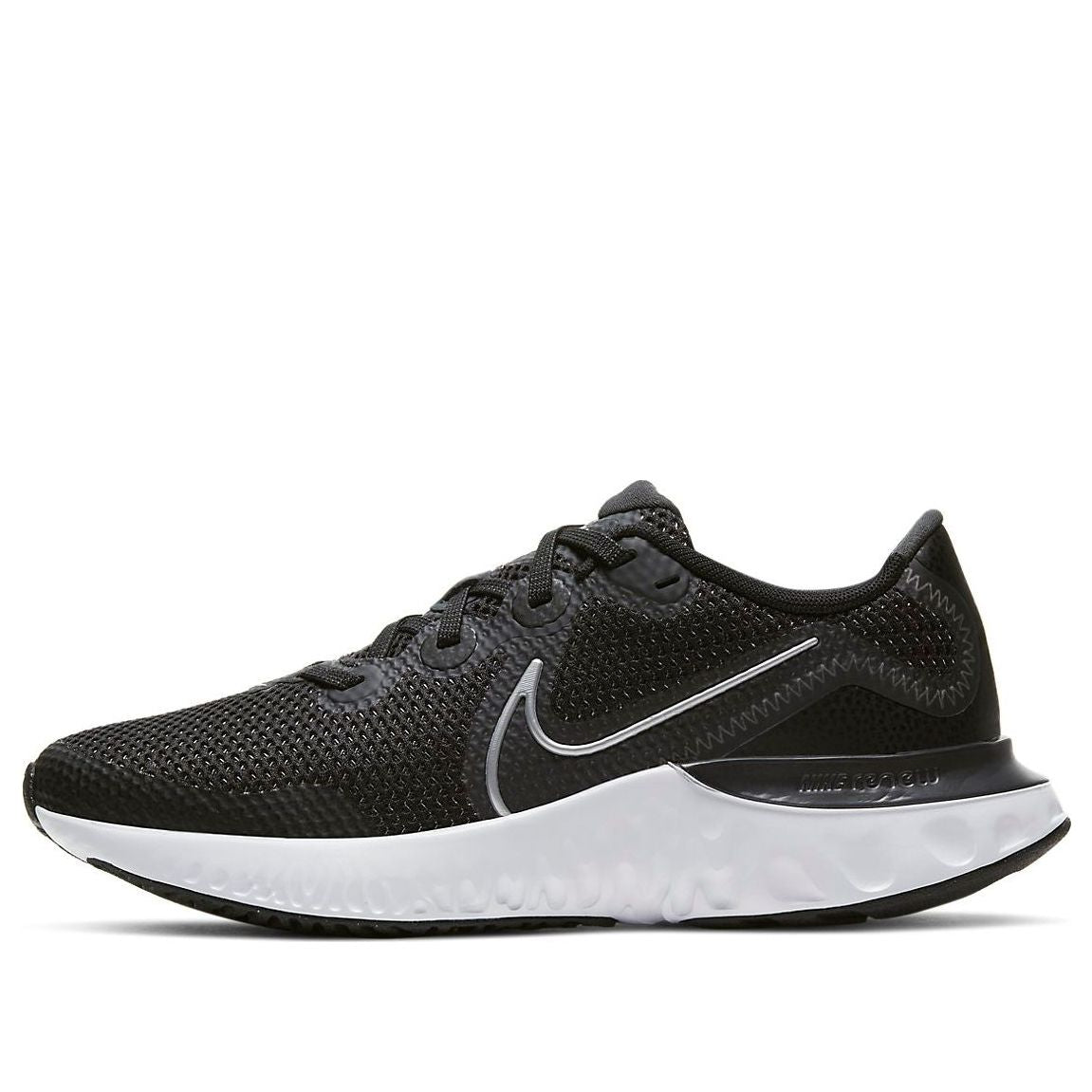 (GS) Nike Renew Run 'Black Metallic Silver' CT1430-091