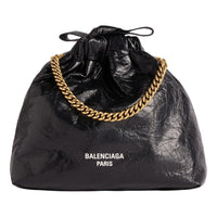 (WMNS) Balenciaga Crush Xs Tote Bag 'Black' 7817962AAZS1000