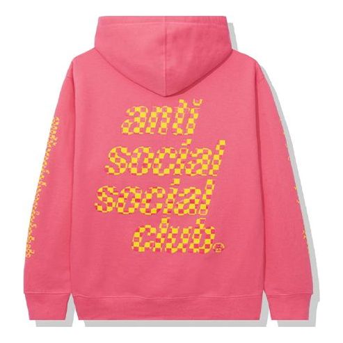 ANTI SOCIAL SOCIAL CLUB Racing Plaid logo Unisex Pink ASSC-541