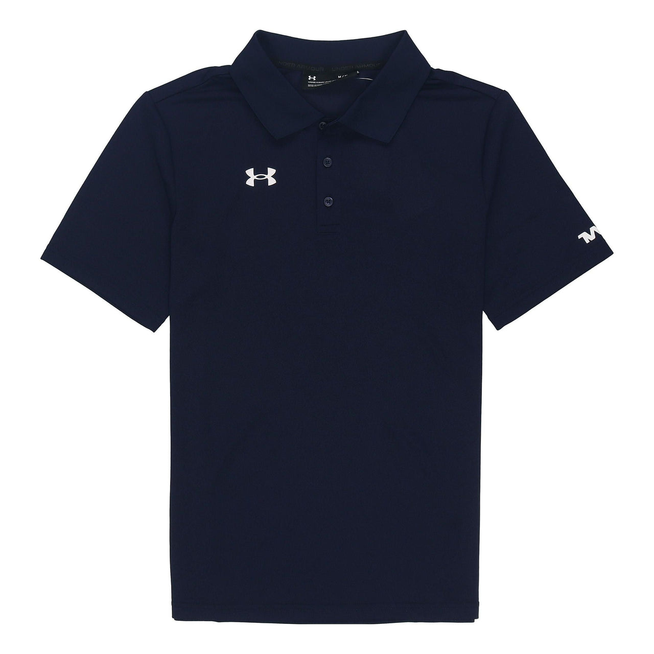 Men's Under Armour Casual Sports lapel Training Breathable Short Sleeve Polo Shirt Blue 21500537-408